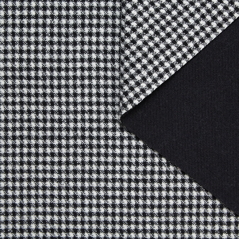 T24K08644 | Drap Vichy en Coton &amp; Laine - vue 2