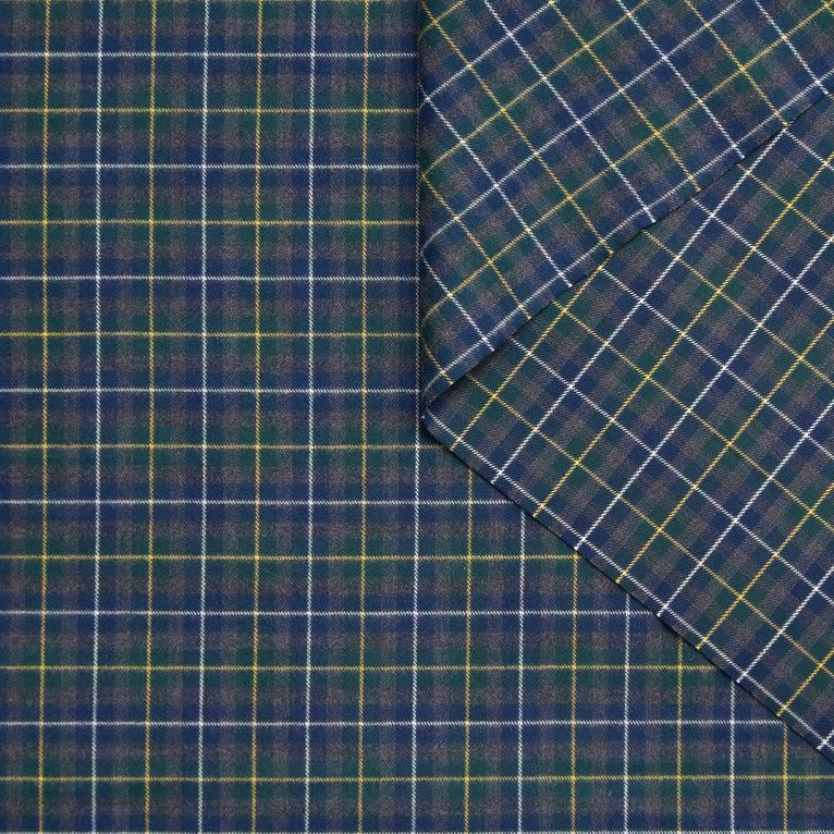T24K08685 | Flanelle de Coton Tartan - vue 1