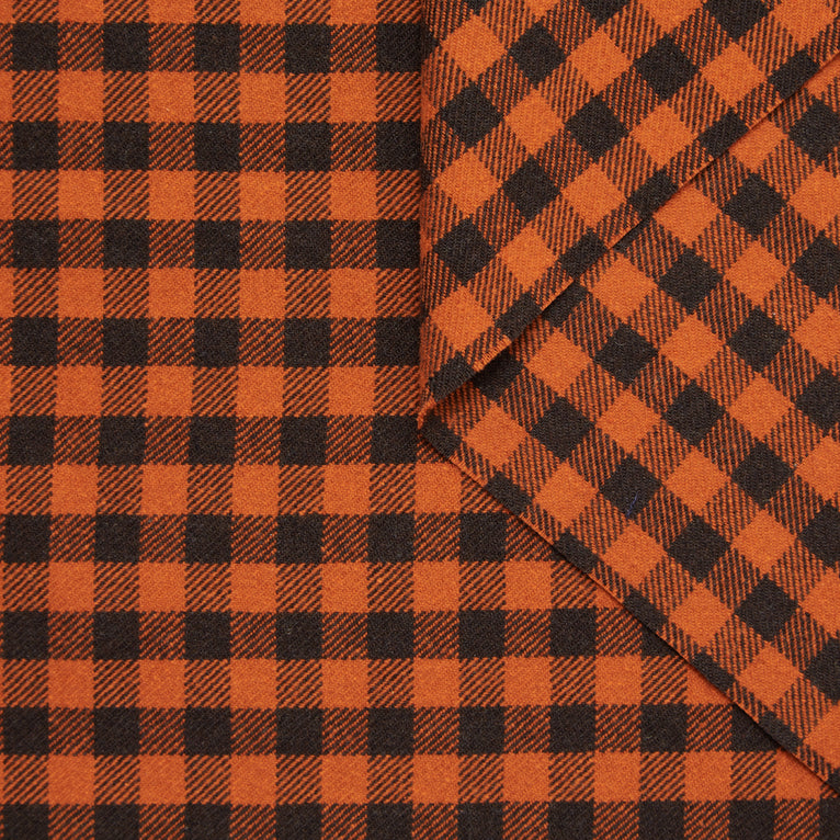 T24K08695 | Checked Wool Drap - view 3