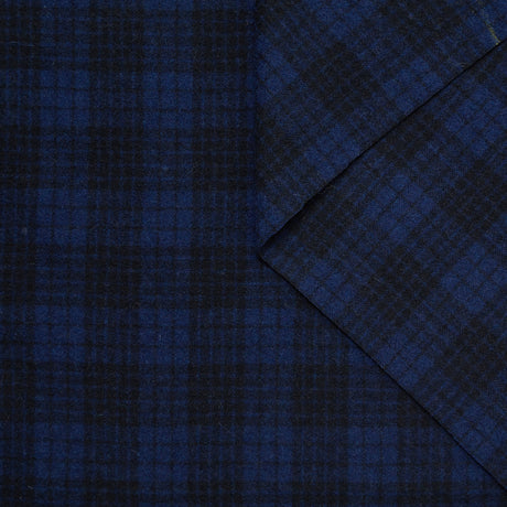 T24K08698 | Drap Brossé à Carreaux