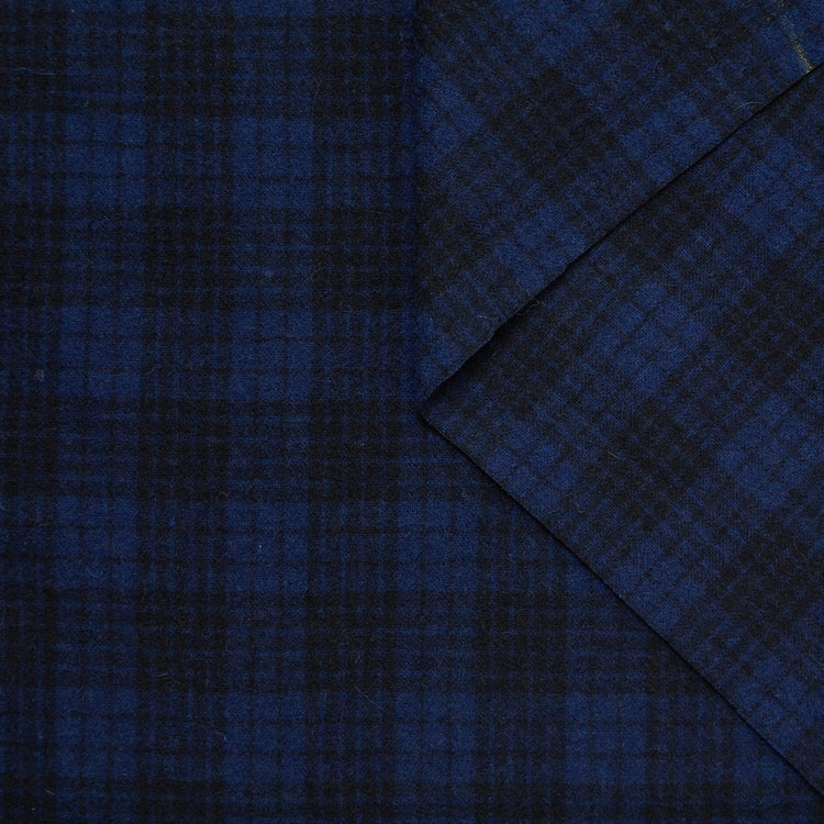 T24K08698 | Drap Brossé à Carreaux - vue 1