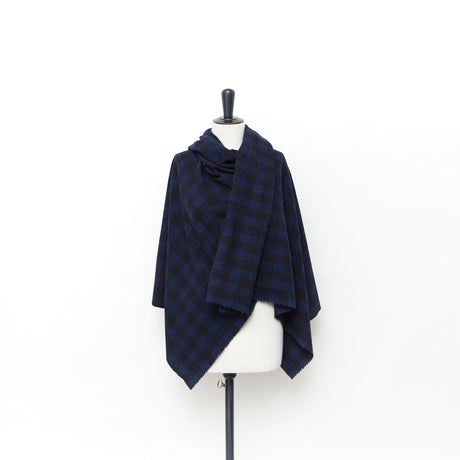  Drap Brossé à Carreaux