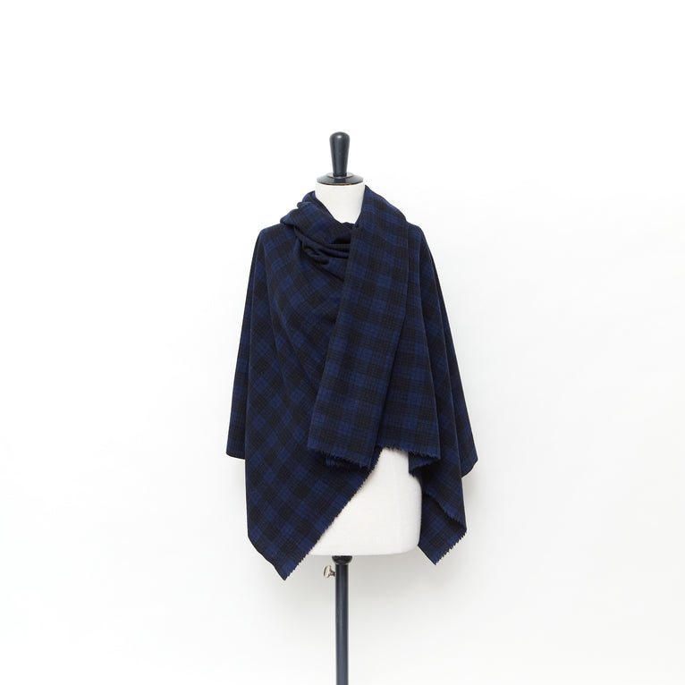 T24K08698 | Drap Brossé à Carreaux - vue 6