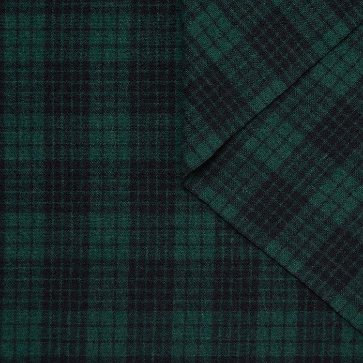 T24K08698 | Drap Brossé à Carreaux - vue 1