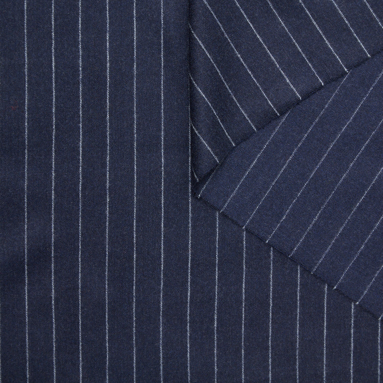 T24K08700 | Pinstripe Wool Flannel - view 1