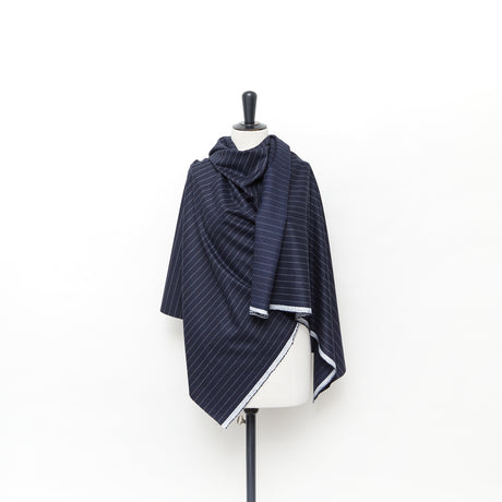  Pinstripe Wool Flannel