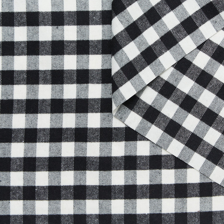 T24K08705 | Flanelle Tartan en Lin &amp; Laine - vue 6