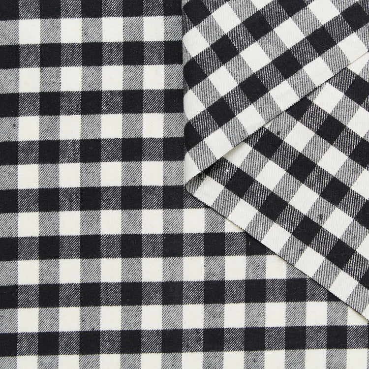 T24K08705 | Linen &amp; Wool Tartan Flannel - view 1