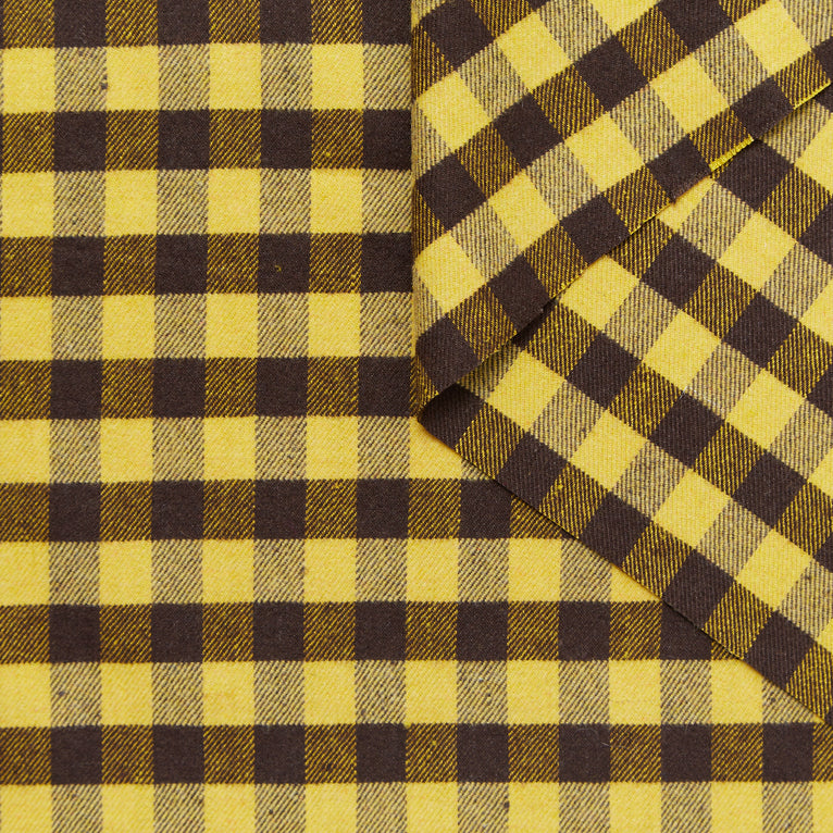 T24K08705 | Flanelle Tartan en Lin &amp; Laine - vue 2