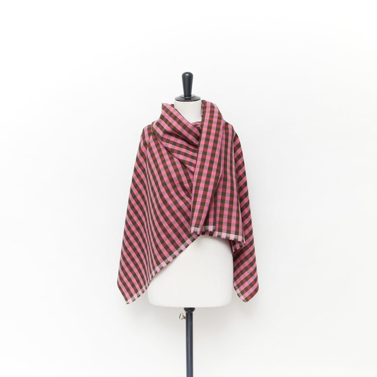 T24K08705 | Flanelle Tartan en Lin &amp; Laine - vue 4