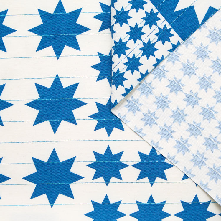 T24L10037 | Coton Lurex Imprimé Etoiles - vue 1