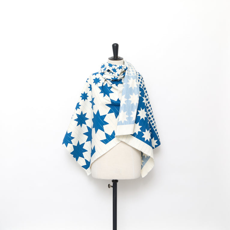 T24L10037 | Coton Lurex Imprimé Etoiles - vue 2