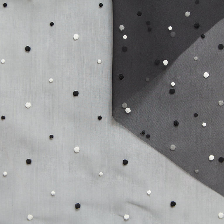 T24M06602 | Organza de Coton Plumetis - vue 3
