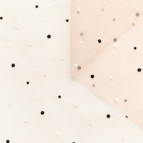 T24M06602 | Organza de Coton Plumetis