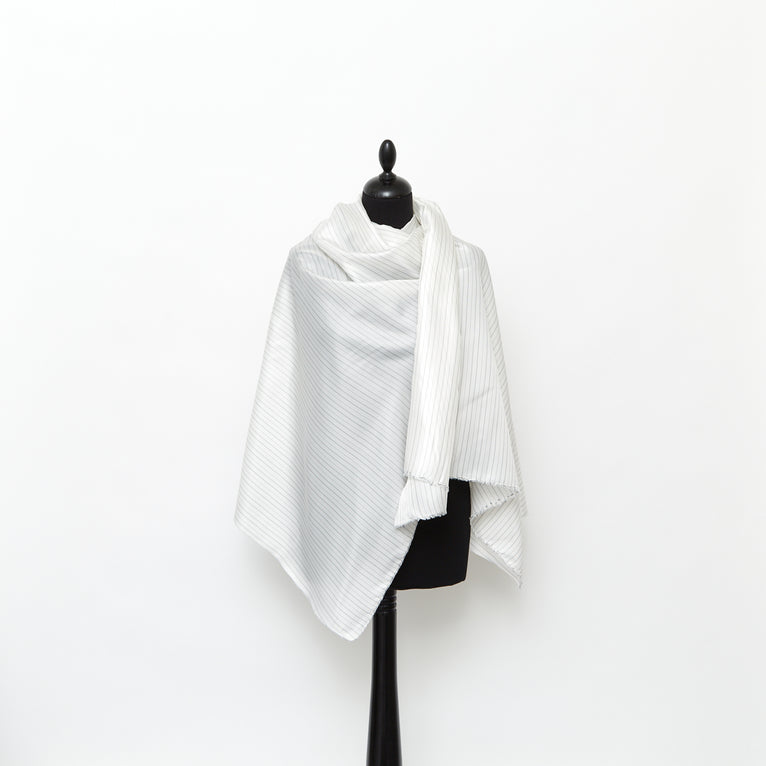 T24M06886 | Striped Cupro Lining - view 2