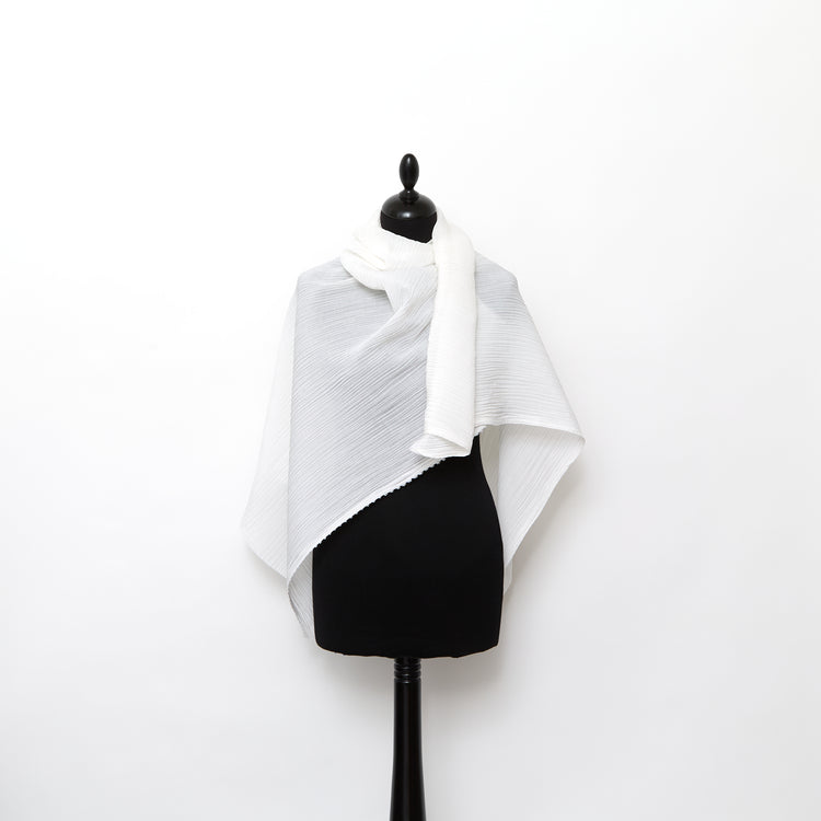 T24M09846 | Crépon en Coton &amp; Soie - vue 2