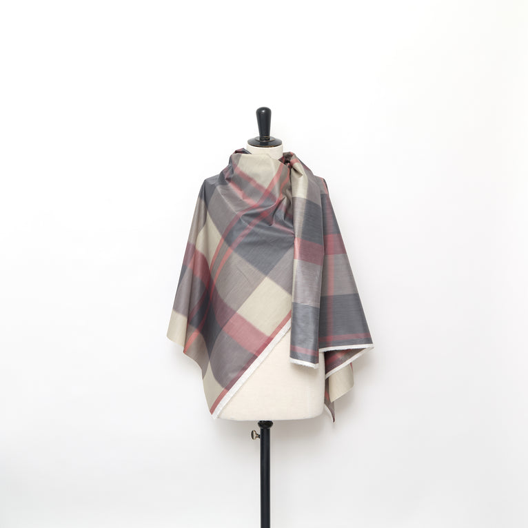 T24M09853 | Blurry Check Print Canvas - view 2