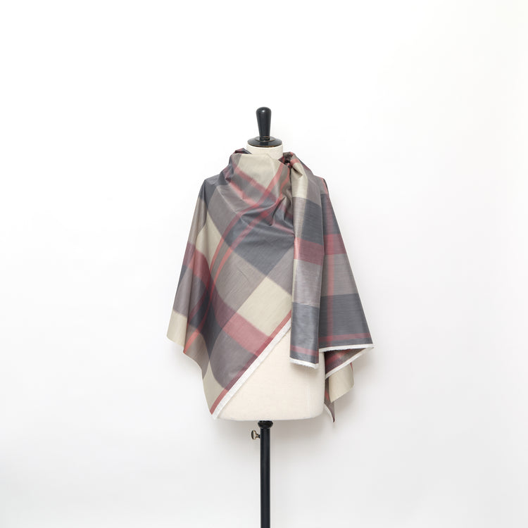 T24M09853 | Blurry Check Print Canvas - view 2