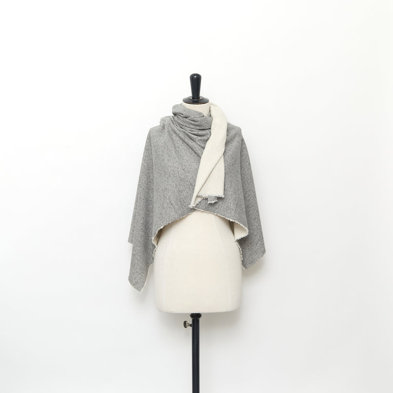 T24M09905 | Melange Cotton Molleton - view 2