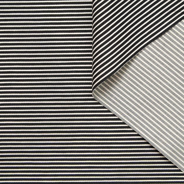 T24M09951 | Striped Cotton Canvas BIO