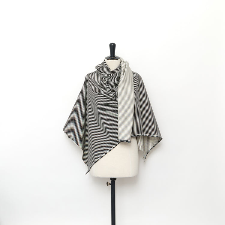 T24M09951 | Striped Cotton Canvas BIO - view 2