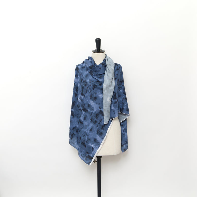 T24M09955 | Voile Imprimé Tie &amp; Dye - vue 2