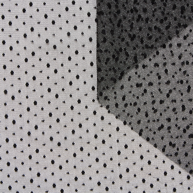 T24M09965 | Tulle Souple à Pois - vue 2