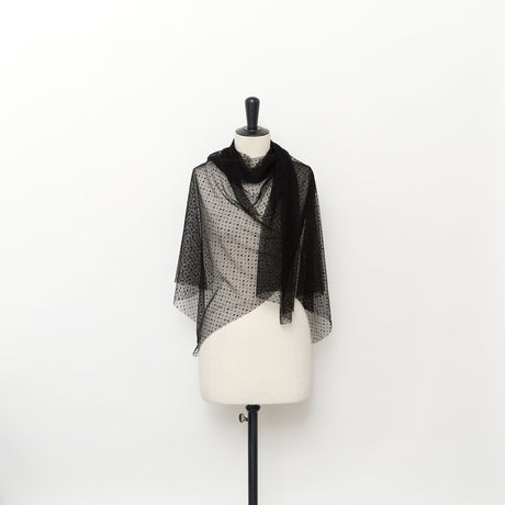  Tulle Souple à Pois