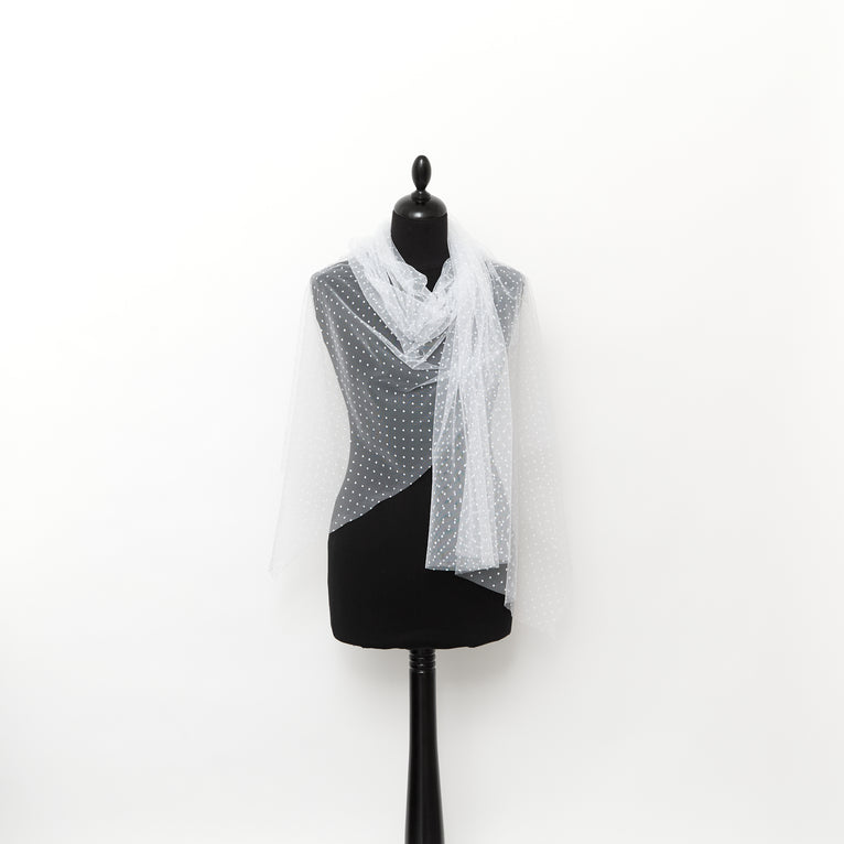 T24M09966 | Tulle Plumetis - vue 2