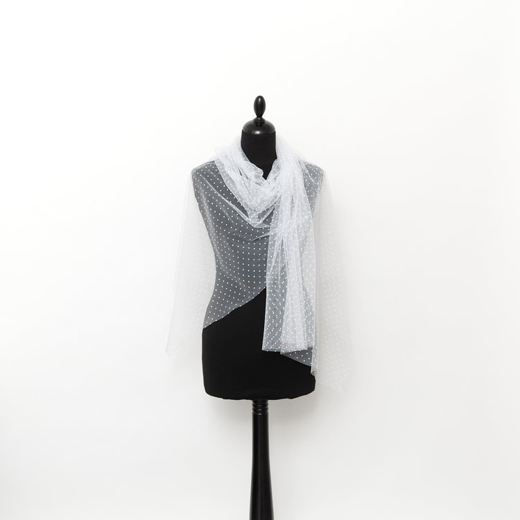 T24M09966 | Tulle Plumetis - vue 2