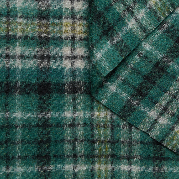 T24M10012 | Tartan en Laine &amp; Mohair - vue 1