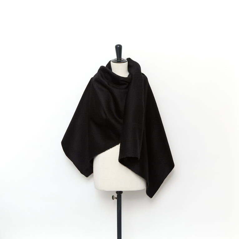 T24M10013 | Wool &amp; Alpaca Hairy Drap - view 2