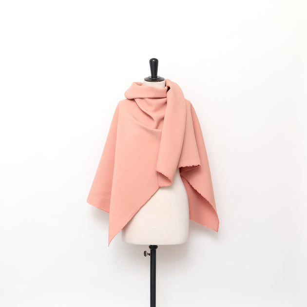 T24M10168 | Double Face Wool & Silk Cady