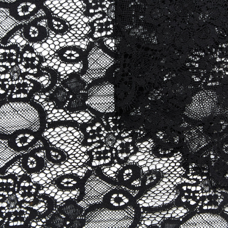 T24M10226 | Dentelle Florale en Coton - vue 1