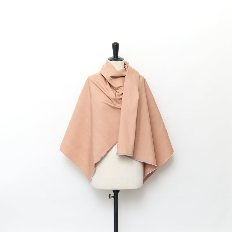 T24M10244 | Irregular Tussah Silk &amp; Cotton Canvas - view 2