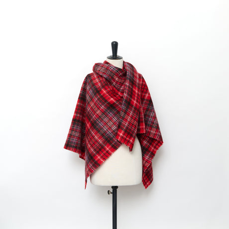  Tartan Duveteux en Mohair 