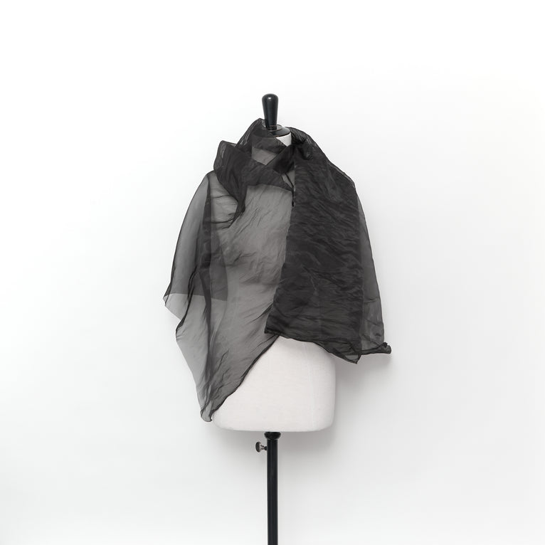 T24M10268 | Organza Métallique en Soie - vue 3
