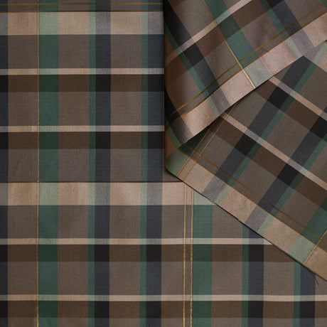  Tartan Taffetas Lurex