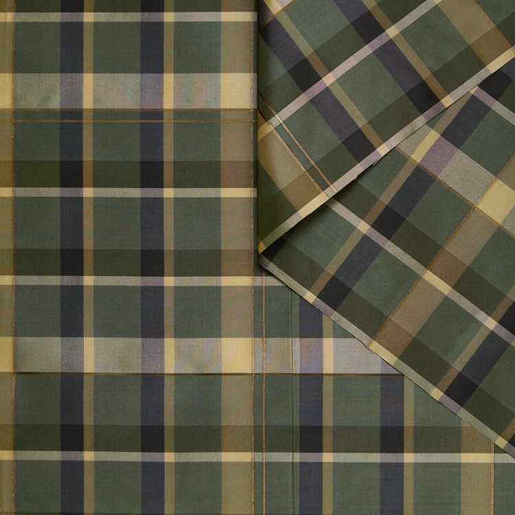 T24M10273 | Tartan Taffetas Lurex - vue 1