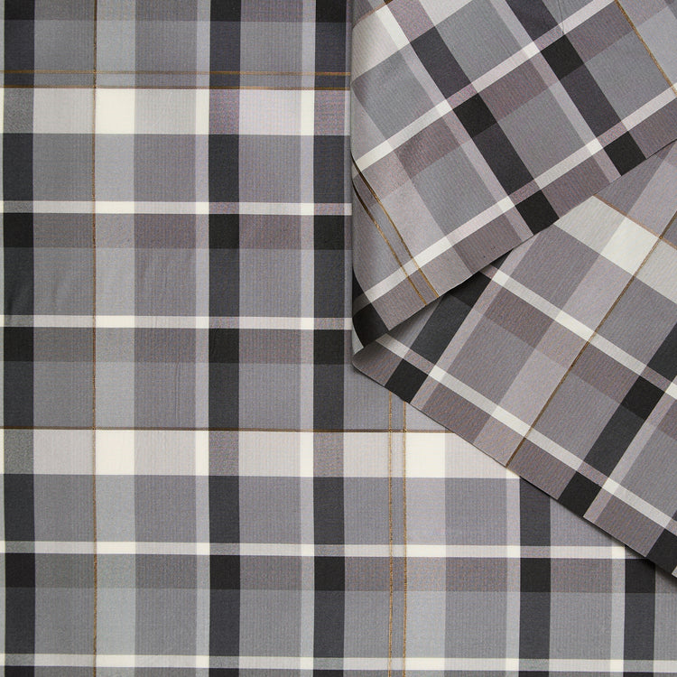 T24M10273 | Tartan Taffetas Lurex - vue 1