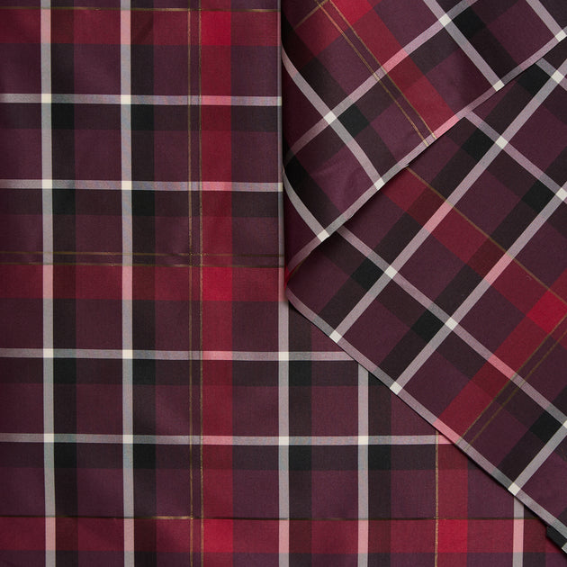 T24M10273 | Tartan Taffetas Lurex