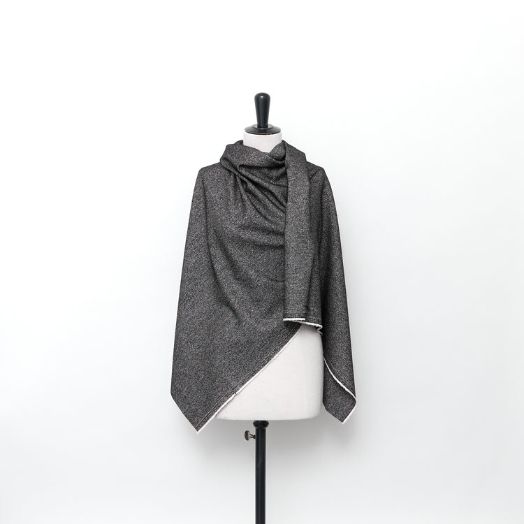T24M10280 | Suiting Sergé en Laine &amp; Soie - vue 2
