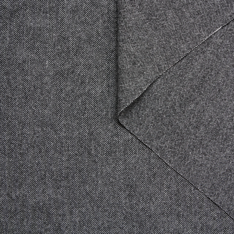 T24M10287 | Herringbone Melange Wool RWS - view 1