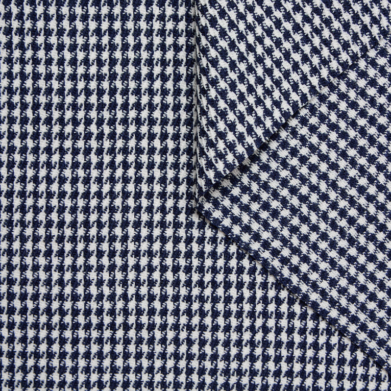 T24M10292 | Textured Houndstooth Wool RWS - view 1