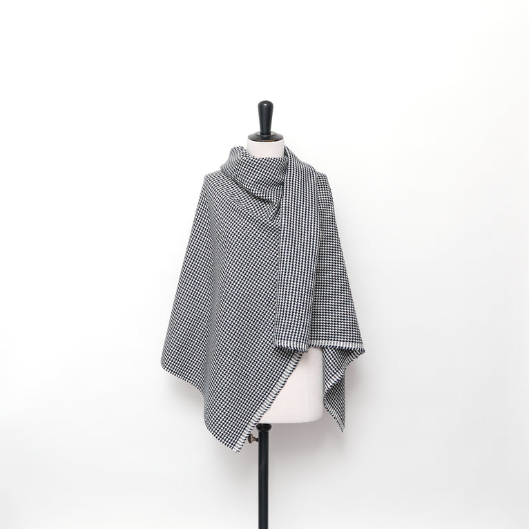 T24M10292 | Textured Houndstooth Wool RWS - view 2