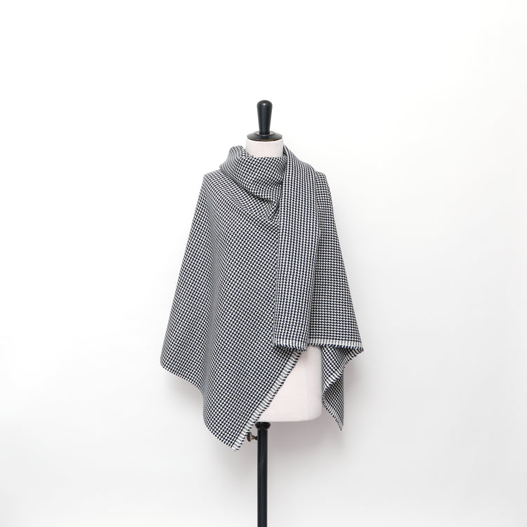 T24M10292 | Textured Houndstooth Wool RWS - view 2