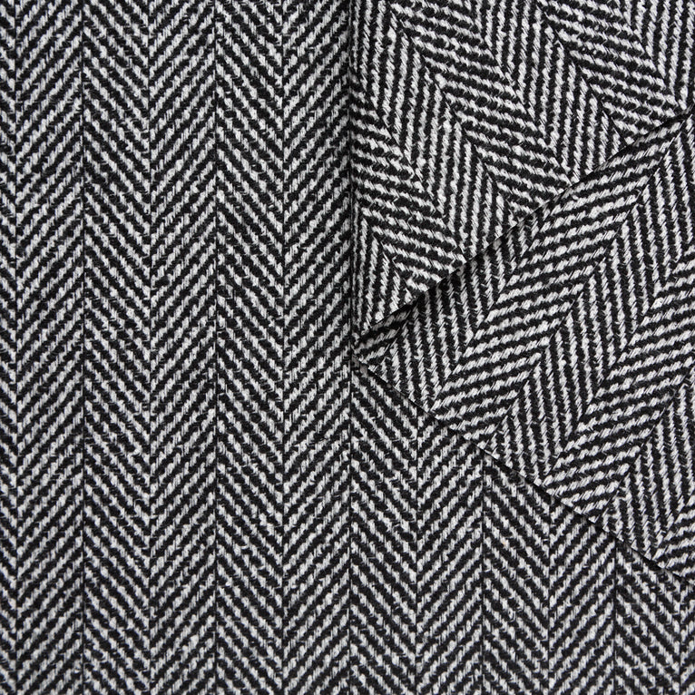 T24M10294 | Wool Herringbone Drap RWS - view 3