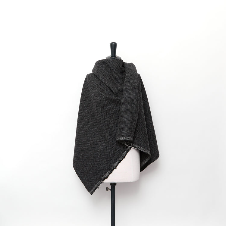 T24M10294 | Wool Herringbone Drap RWS - view 2