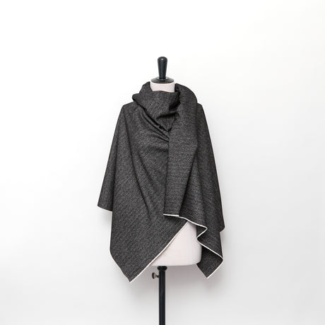  Suiting Chevron en Laine & Soie