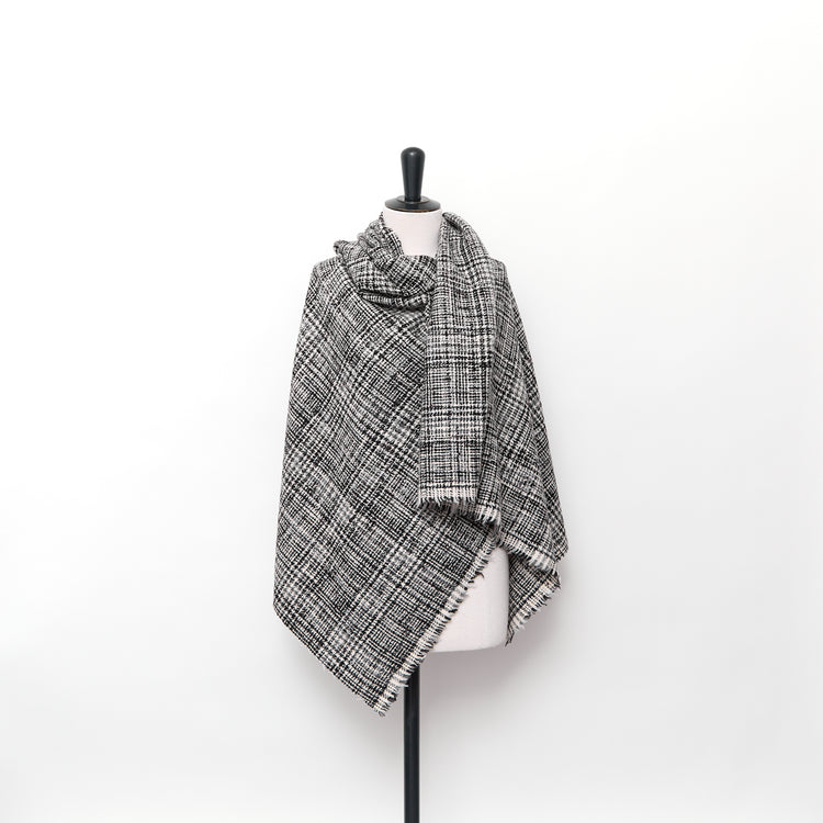 T24M10296 | Tweed Mini Carreaux en Laine - vue 2
